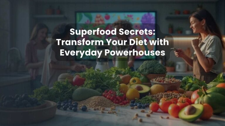 Superfood Secrets: Transform Your Diet with Everyday Powerhouses