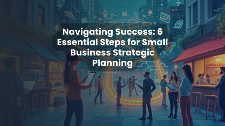 Navigating Success: 6 Essential Steps for Small Business Strategic Planning