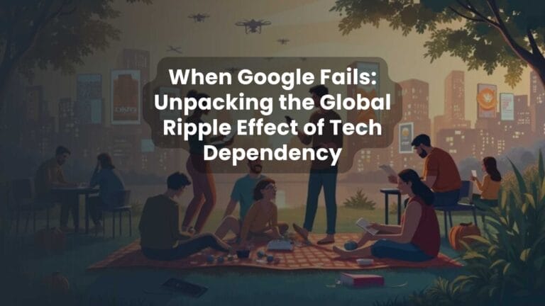 When Google Fails: Unpacking the Global Ripple Effect of Tech Dependency